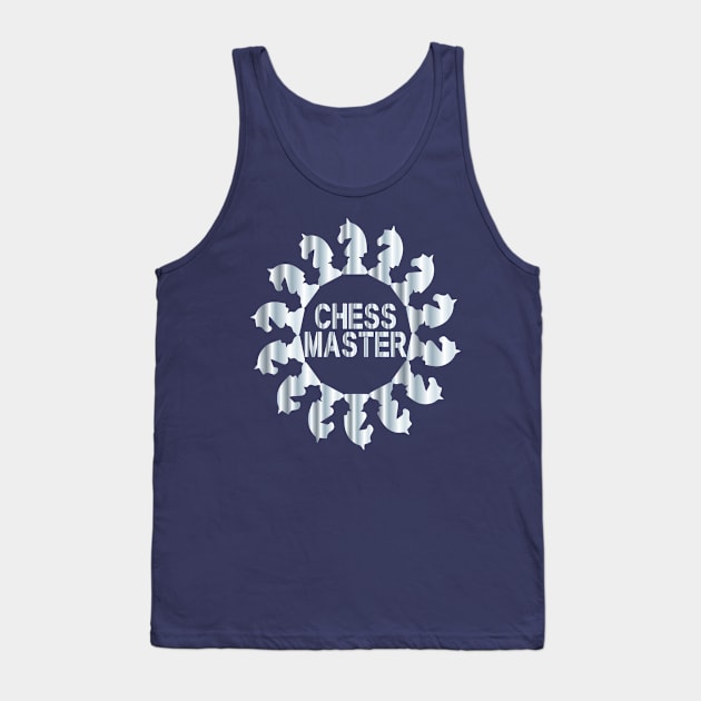 Funny chess club gift Tank Top by egygraphics